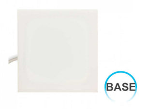 Base LED enlazable cuadrado blanco 300x300 mm