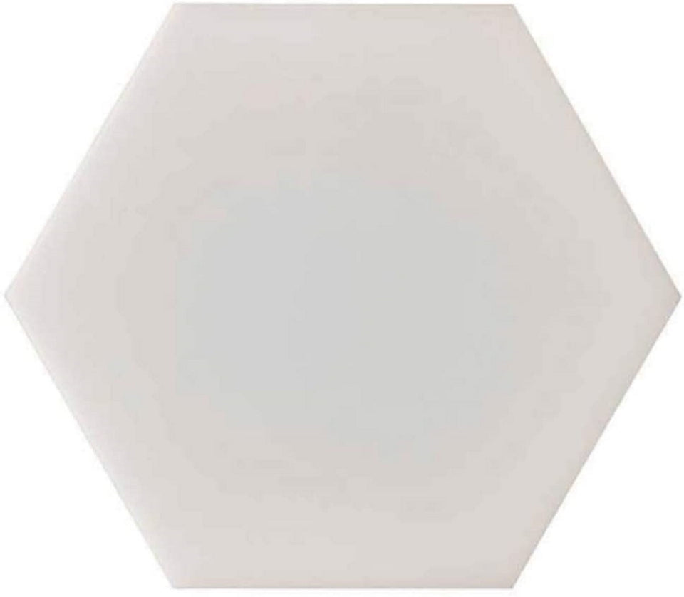 Base LED enlazable hexagonal blanco  320x370mm