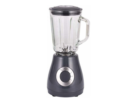 Batidora de vaso 400W con jarra de cristal de 1.5L y 5 velocidades