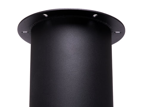 Chimenea de etanol de techo en acero negro