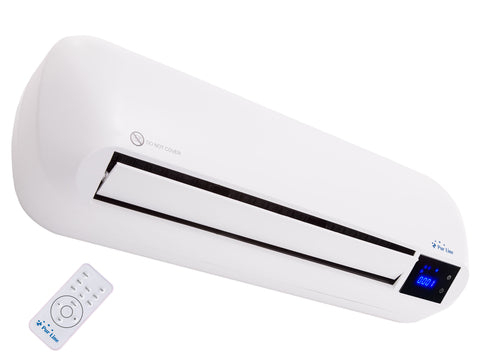 Calefactor split cerámico 2000 W con mando a distancia y temporizador