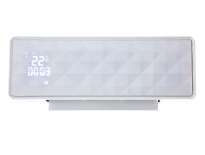 Calefactor cerámico mural 2000 W con mando a distancia y temporizador