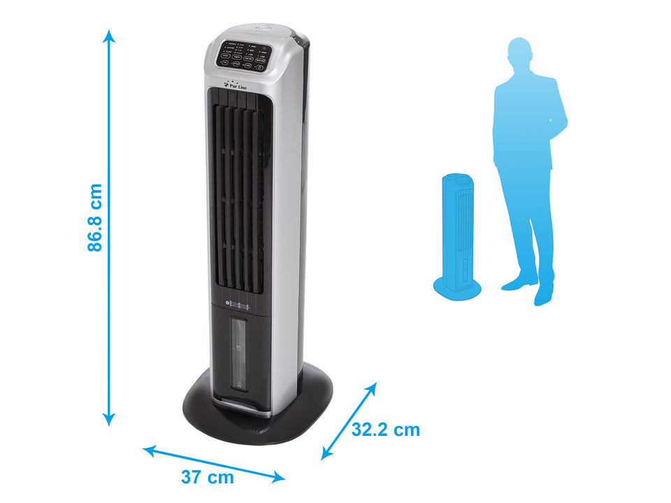 Climatizador evaporativo, calefacci?n, ionizaci?n, Rafy 82, ideal para dormitorios u oficinas, Purline_3