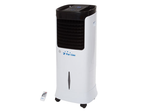 Climatizador evaporativo con ruedas de gran caudal y bajo consumo