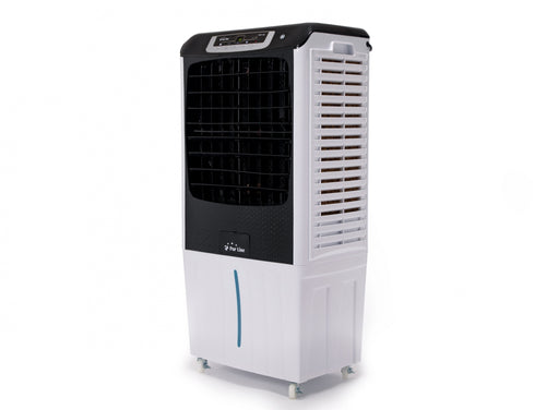 Climatizador evaporativo, ventilador, humidificador, purificador de aire de 200W con mando a distancia para grandes superficies