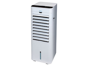 Climatizador evaporativo, ventilador, humidificador, purificador de aire de 75W con calefactor y mando a distancia para superficies de 20 m2