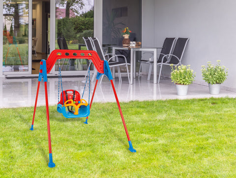 Columpio para niños pequeños SAMBA A FRAME METAL SWING_2