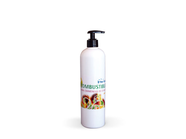 Etanol combustible de origen natural, en gel, aroma neutro, caja de 12 botellas de 500ml