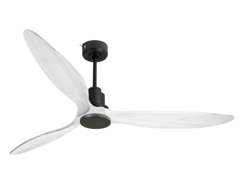 Ventilador de techo Modo Invierno/Verano Termostato Wifi Motor DC Techos Inclinados Mando a Distancia Hypersilence Memoria FullWood