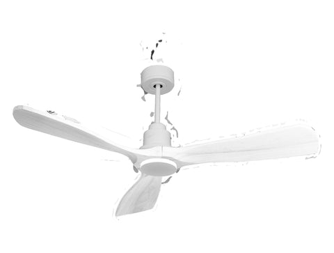 Ventilador de techo Modo Invierno/Verano Termostato Wifi Motor DC Techos Inclinados Mando a Distancia Hypersilence Memoria FullWood