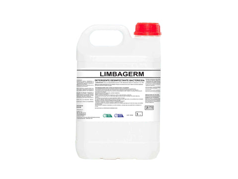Detergente desinfectante de alimentos, suelos y superficies. Garrafa de 5L
