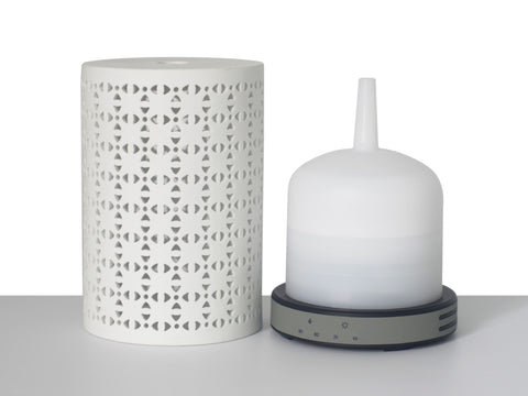 Difusor de aromas ultrasónico de 9W con selector de luz LED_4