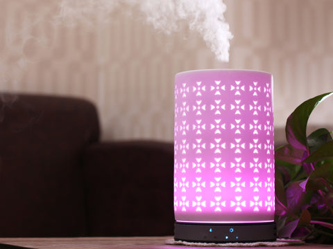 Difusor de aromas ultrasónico de 9W con selector de luz LED_3