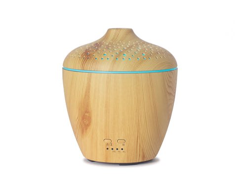 Difusor de aromas ultrasónico de 12W con selector de luz LED