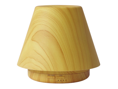 Difusor de aromas ultrasónico de 12W con selector de luz LED y forma de lámpara_1