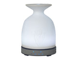 Difusor de aromas ultrasónico de 12W con selector de luz LED y forma de jarrón_1