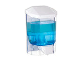 Dispensador manual transparente de gel higienizante o jabón 1000 ML