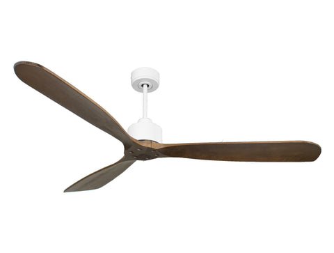 Ventilador de techo Reversible Termostato Wifi Motor DC Techos Inclinados Mando a Distancia Hypersilence Memoria FullWood 1