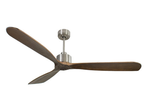 Ventilador de techo Reversible Termostato Wifi Motor DC Techos Inclinados Mando a Distancia Hypersilence Memoria FullWood 1