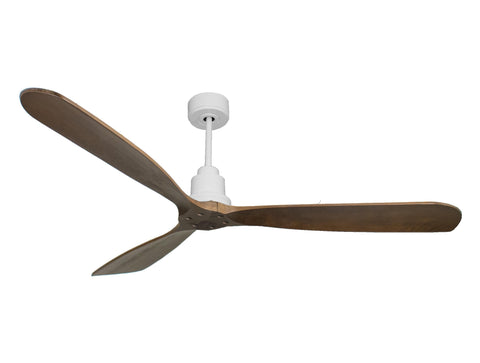 Ventilador de techo Reversible Termostato Wifi Motor DC Techos Inclinados Mando a Distancia Hypersilence Memoria FullWood 1