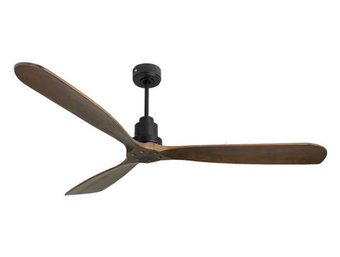Ventilador de techo Reversible Termostato Wifi Motor DC Techos Inclinados Mando a Distancia Hypersilence Memoria FullWood 1