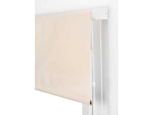 Estor enrollable traslúcido liso beige de 120x175  cm