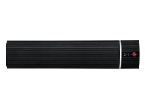 Calefactor halógeno 1800W, exterior con IP55