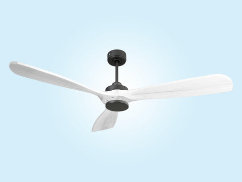 Ventilador de techo Modo Invierno/Verano Termostato Wifi Motor DC Techos Inclinados Mando a Distancia Hypersilence Memoria FullWood