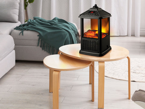 Farolillo Eléctrico 1000 W en acero negro