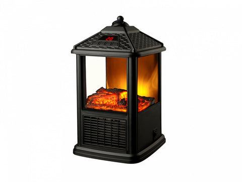 Farolillo Eléctrico 1000 W en acero negro