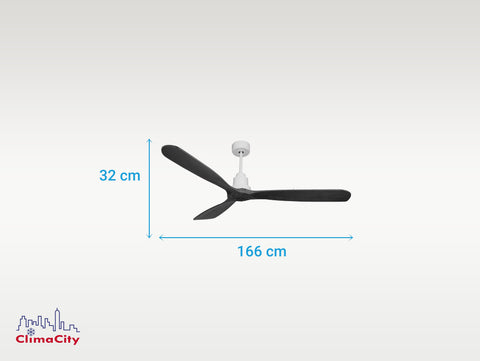 Ventilador de techo Reversible Termostato Wifi Motor DC Techos Inclinados Mando a Distancia Hypersilence Memoria FullWood 4