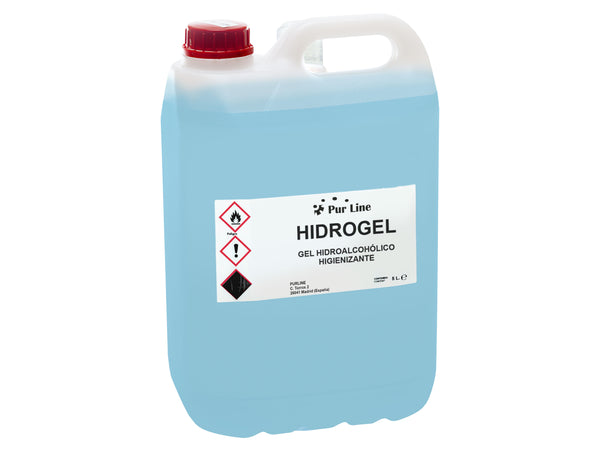 Garrafa de 5 litros de gel hidroalcohólico, Purline_1