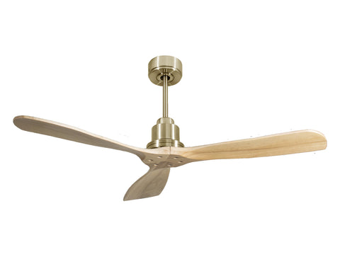 Ventilador de techo Reversible Termostato Wifi Motor DC Techos Inclinados Mando a Distancia Hypersilence Memoria FullWood 1