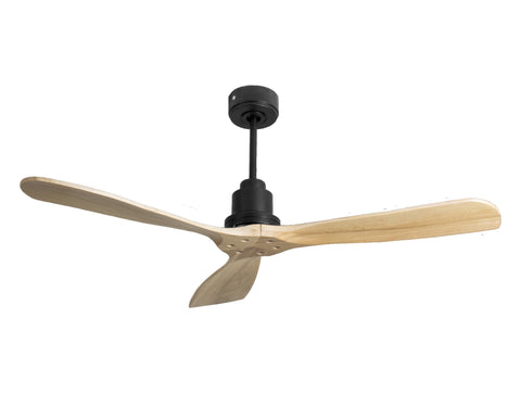 Ventilador de techo Reversible Termostato Wifi Motor DC Techos Inclinados Mando a Distancia Hypersilence Memoria FullWood 1