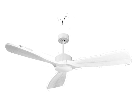 Ventilador de techo Modo Invierno/Verano Termostato Wifi Motor DC Techos Inclinados Mando a Distancia Hypersilence Memoria FullWood