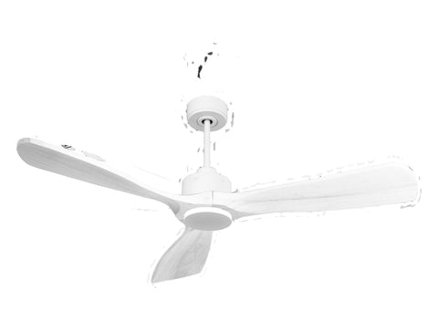 Ventilador de techo Modo Invierno/Verano Termostato Wifi Motor DC Techos Inclinados Mando a Distancia Hypersilence Memoria FullWood