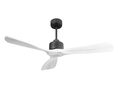 Ventilador de techo Reversible Termostato Wifi Motor DC Techos Inclinados Mando a Distancia Hypersilence Memoria FullWood