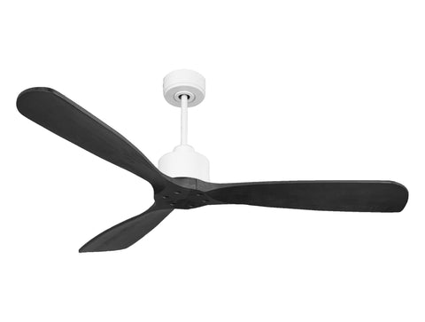 Ventilador de techo Reversible Termostato Wifi Motor DC Techos Inclinados Mando a Distancia Hypersilence Memoria FullWood 1