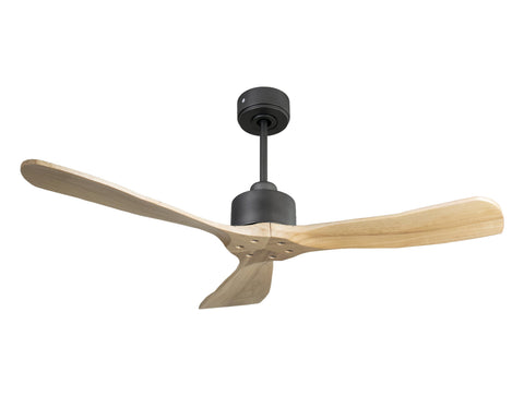 Ventilador de techo Reversible Termostato Wifi Motor DC Techos Inclinados Mando a Distancia Hypersilence Memoria FullWood 1