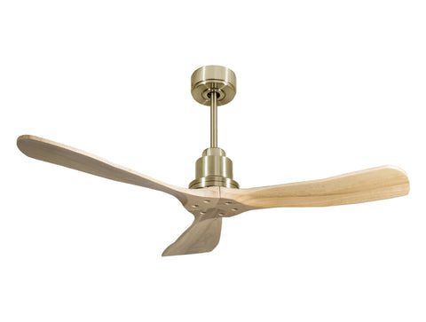 Ventilador de techo Reversible Termostato Wifi Motor DC Techos Inclinados Mando a Distancia Hypersilence Memoria FullWood 1