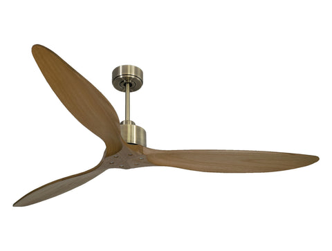 Ventilador de techo Reversible Termostato Wifi Motor DC Techos Inclinados Mando a Distancia Hypersilence Memoria FullWood 1
