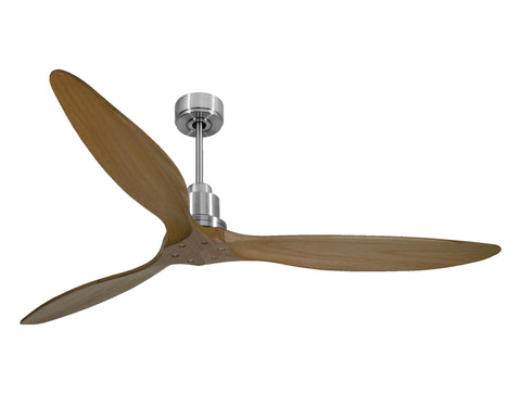 Ventilador de techo Reversible Termostato Wifi Motor DC Techos Inclinados Mando a Distancia Hypersilence Memoria FullWood 1