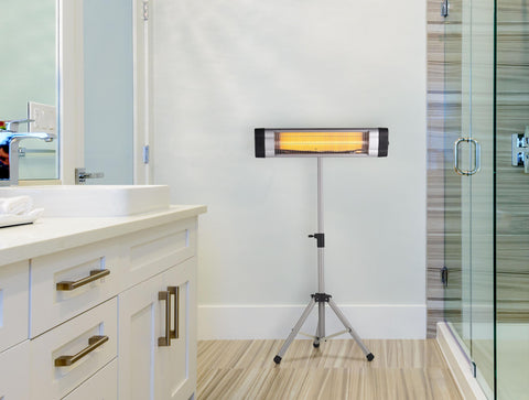 Calefactor halógeno 3000W para uso interior o exterior