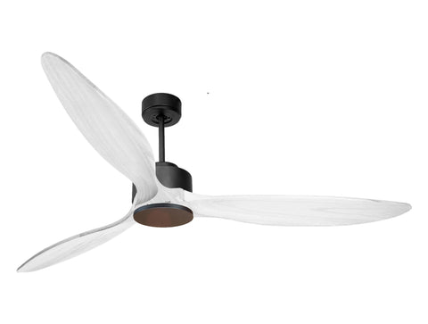 Ventilador de techo Modo Invierno/Verano Termostato Wifi Motor DC Techos Inclinados Mando a Distancia Hypersilence Memoria FullWood