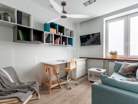 Ventilador de techo Wifi Motor DC Mando a Distancia Hypersilence Memoria FullWood