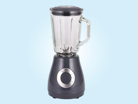 Batidora de vaso 400W con jarra de cristal de 1.5L y 5 velocidades
