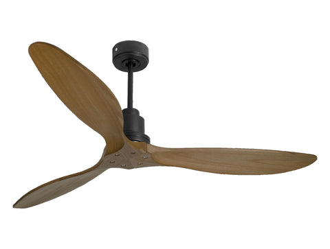 Ventilador de techo Reversible Termostato Wifi Motor DC Techos Inclinados Mando a Distancia Hypersilence Memoria FullWood 1