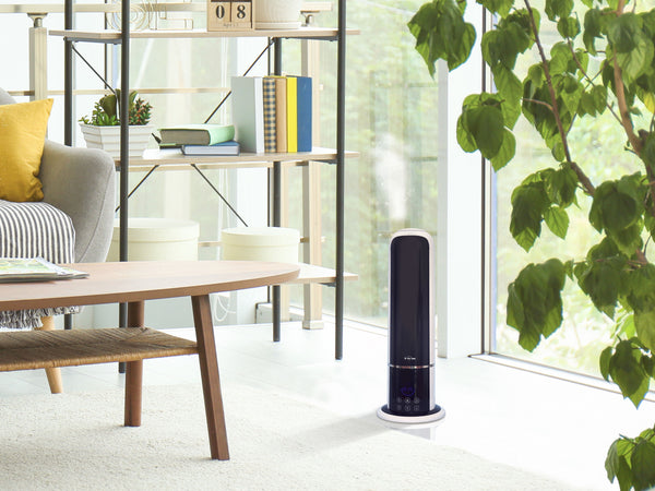 Humidificador de vapor frío con control remoto, diseño ultra eficiente y muy limpio con higrostato_2