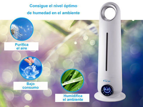 Humidificador de vapor frio ultra eficiente y diseño muy limpio con higrostato_7