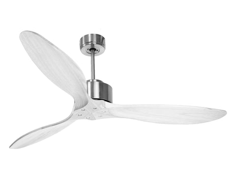 Ventilador de techo Modo Invierno/Verano Termostato Wifi Motor DC Techos Inclinados Mando a Distancia Hypersilence Memoria FullWood